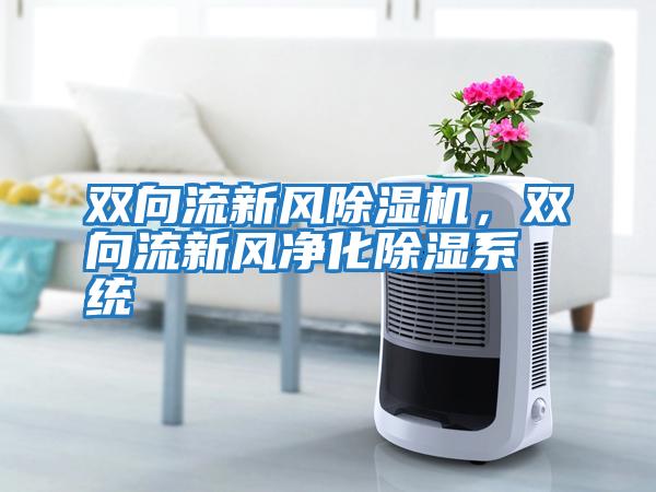 雙向流新風除濕機，雙向流新風凈化除濕系統