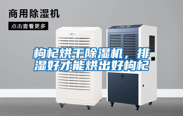 枸杞烘干除濕機，排濕好才能烘出好枸杞