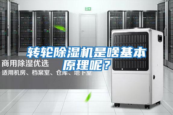 轉輪除濕機是啥基本原理呢？