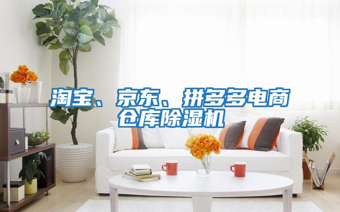淘寶、京東、拼多多電商倉庫除濕機