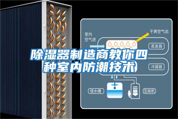 除濕器制造商教你四種室內防潮技術