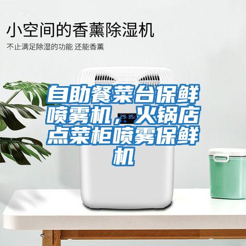 自助餐菜臺保鮮噴霧機，火鍋店點菜柜噴霧保鮮機
