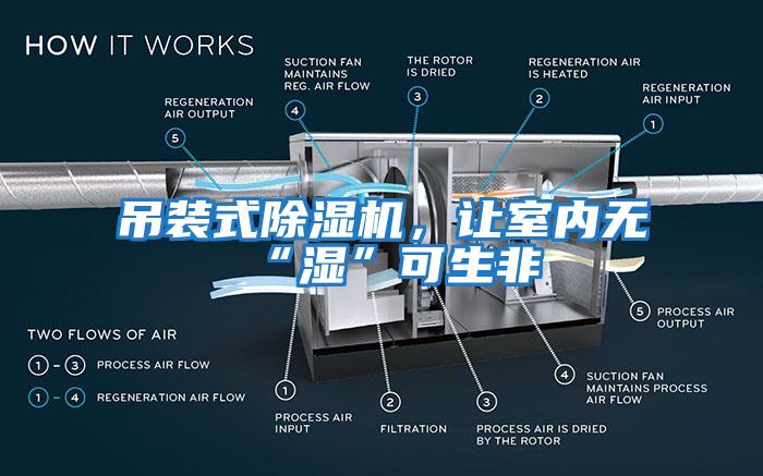 吊裝式除濕機，讓室內無“濕”可生非