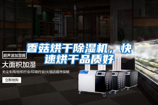 香菇烘干除濕機，快速烘干品質好