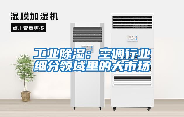 工業(yè)除濕：空調(diào)行業(yè)細(xì)分領(lǐng)域里的大市場