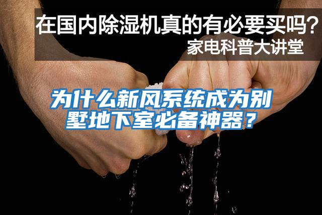 為什么新風系統成為別墅地下室必備神器？