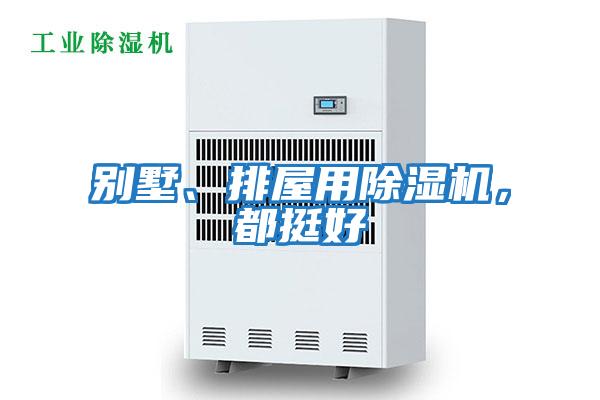 別墅、排屋用除濕機，都挺好