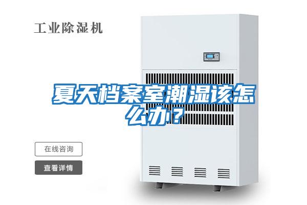 夏天檔案室潮濕該怎么辦？
