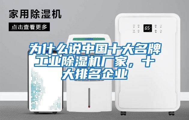 為什么說(shuō)中國(guó)十大名牌工業(yè)除濕機(jī)廠(chǎng)家，十大排名企業(yè)