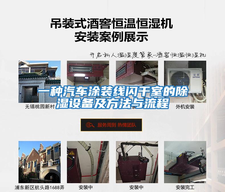 一種汽車涂裝線閃干室的除濕設(shè)備及方法與流程