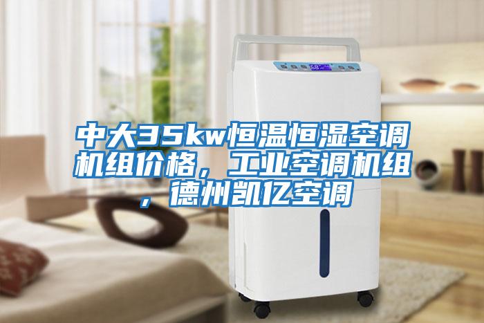中大35kw恒溫恒濕空調機組價格，工業空調機組，德州凱億空調