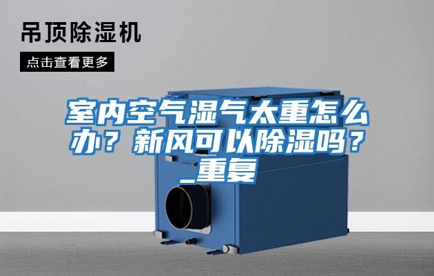 室內空氣濕氣太重怎么辦？新風可以除濕嗎？_重復