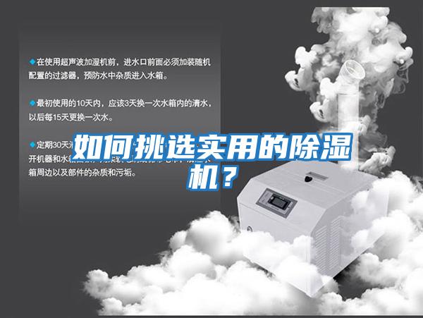 如何挑選實用的除濕機？