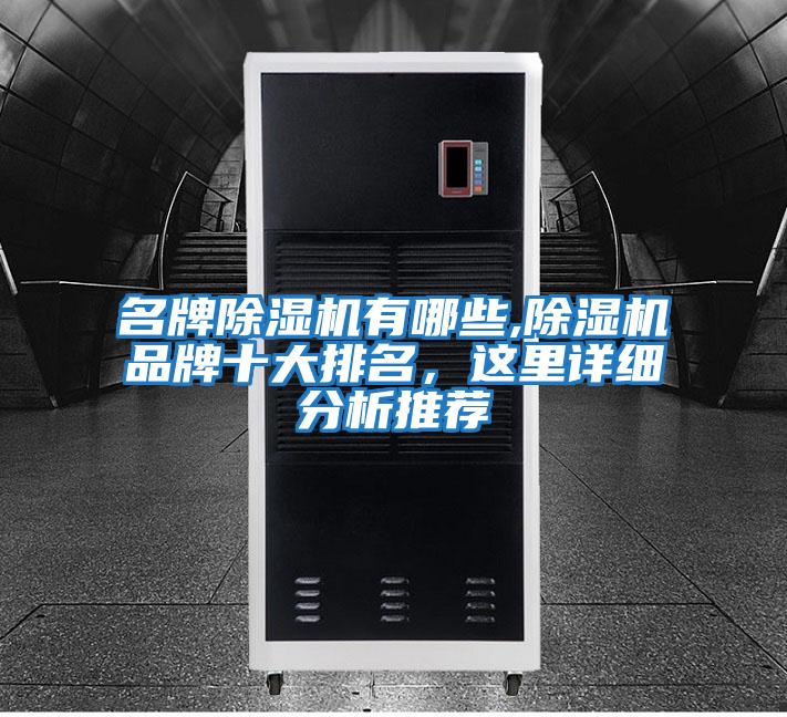 名牌除濕機有哪些,除濕機品牌十大排名，這里詳細分析推薦