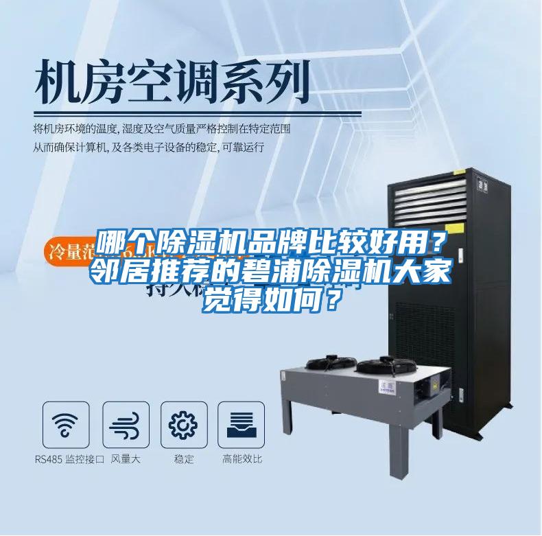 哪個除濕機品牌比較好用？鄰居推薦的碧浦除濕機大家覺得如何？