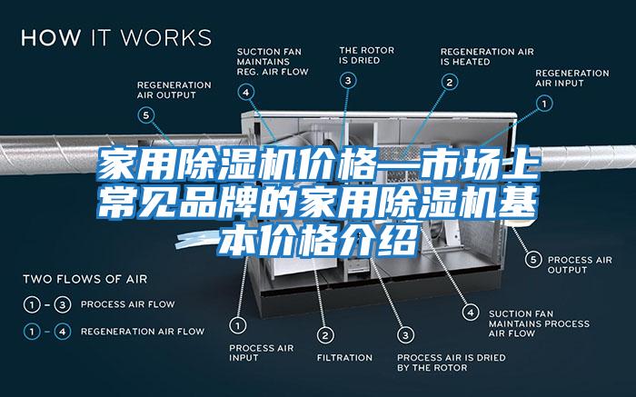 家用除濕機(jī)價(jià)格—市場(chǎng)上常見品牌的家用除濕機(jī)基本價(jià)格介紹