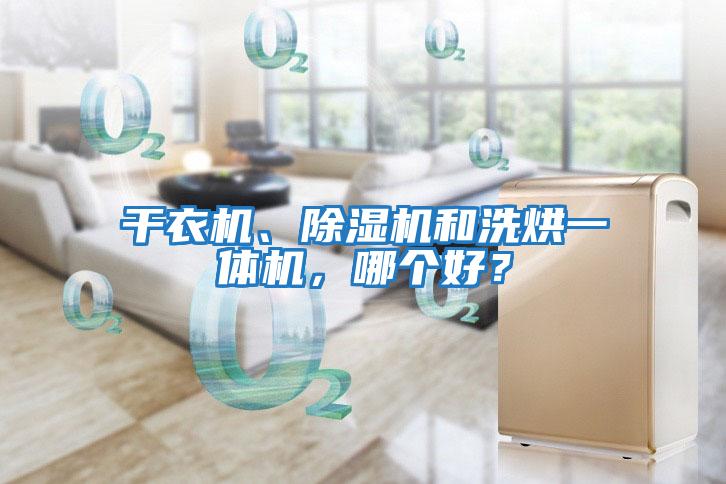 干衣機、除濕機和洗烘一體機，哪個好？