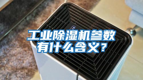 工業除濕機參數有什么含義？
