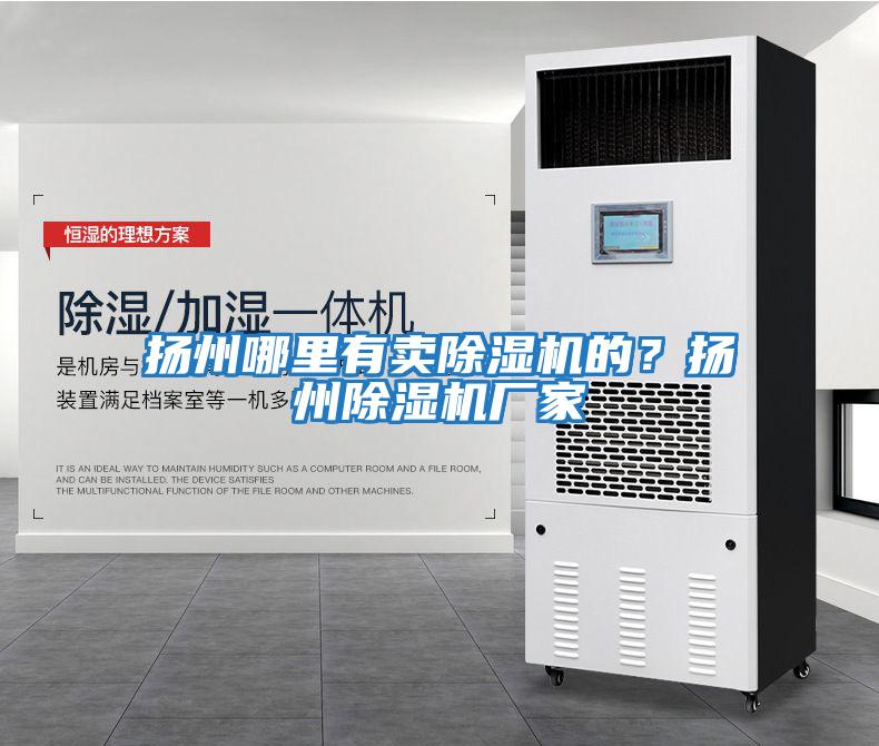 揚(yáng)州哪里有賣除濕機(jī)的？揚(yáng)州除濕機(jī)廠家