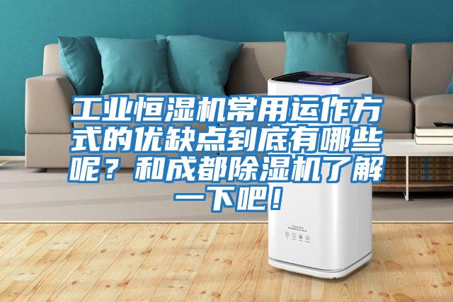 工業恒濕機常用運作方式的優缺點到底有哪些呢？和成都除濕機了解一下吧！