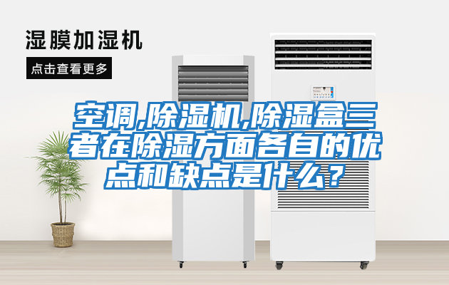 空調,除濕機,除濕盒三者在除濕方面各自的優點和缺點是什么？