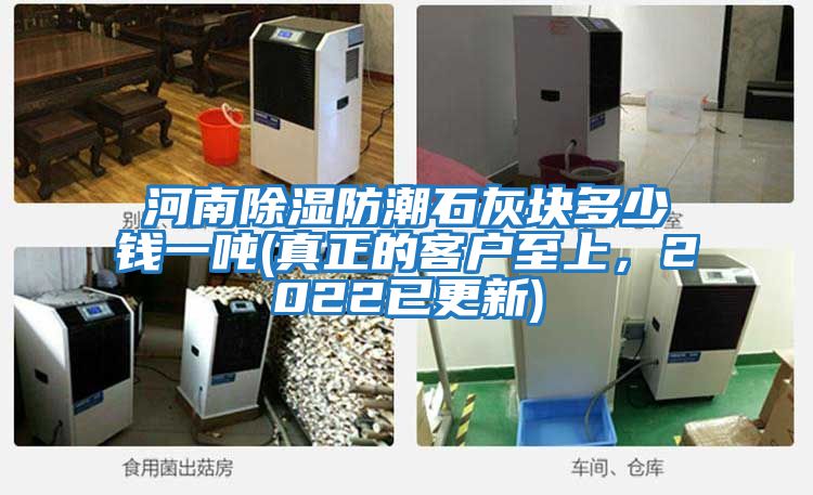河南除濕防潮石灰塊多少錢一噸(真正的客戶至上，2022已更新)