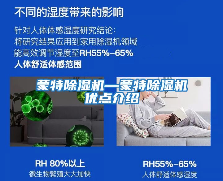蒙特除濕機(jī)—蒙特除濕機(jī)優(yōu)點介紹