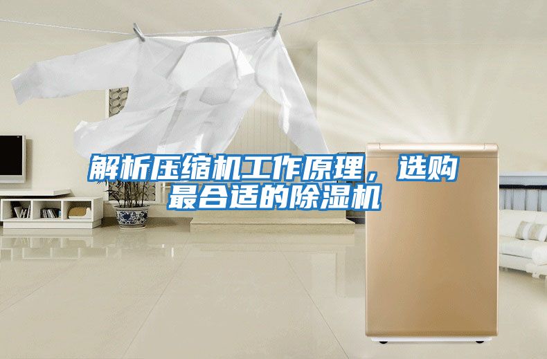 解析壓縮機工作原理，選購最合適的除濕機