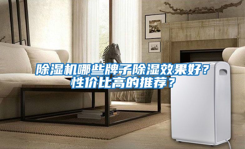 除濕機哪些牌子除濕效果好？性價比高的推薦？