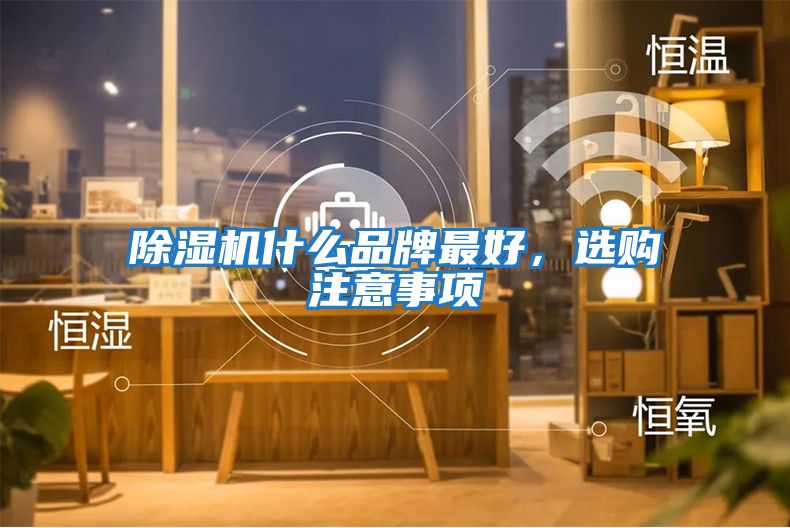除濕機什么品牌最好，選購注意事項