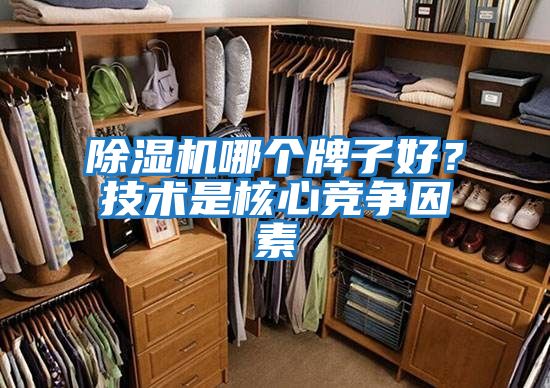 除濕機哪個牌子好？技術是核心競爭因素