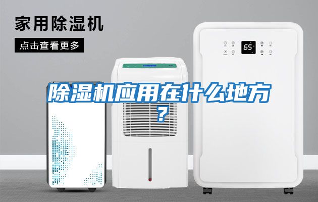 除濕機應用在什么地方？
