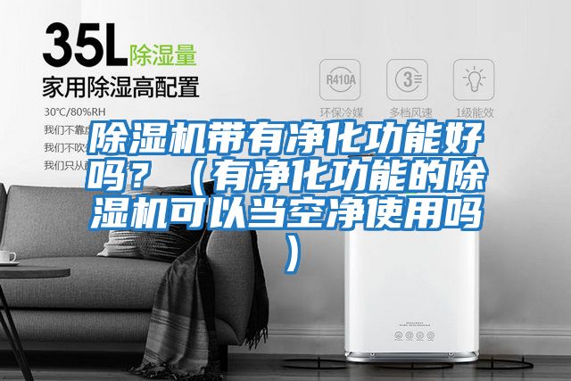 除濕機(jī)帶有凈化功能好嗎？（有凈化功能的除濕機(jī)可以當(dāng)空凈使用嗎）